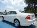 2011 White Platinum Tri-Coat Ford Fusion SE V6  photo #3