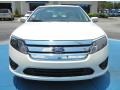 2011 White Platinum Tri-Coat Ford Fusion SE V6  photo #8