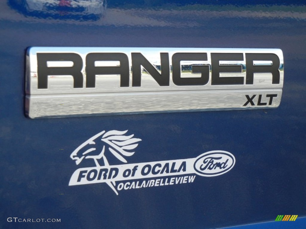 2011 Ranger XLT SuperCab - Vista Blue Metallic / Medium Dark Flint photo #9