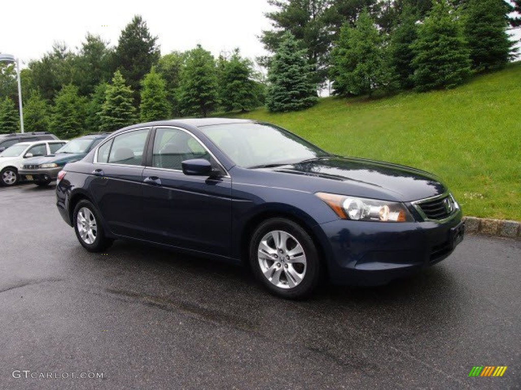 2008 Accord LX-P Sedan - Royal Blue Pearl / Gray photo #1