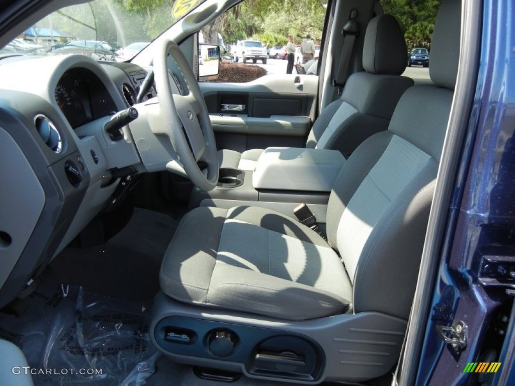 2004 F150 XLT SuperCrew - True Blue Metallic / Medium/Dark Flint photo #12