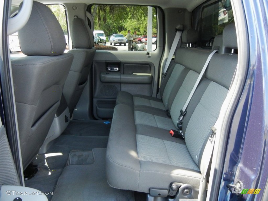 2004 F150 XLT SuperCrew - True Blue Metallic / Medium/Dark Flint photo #15