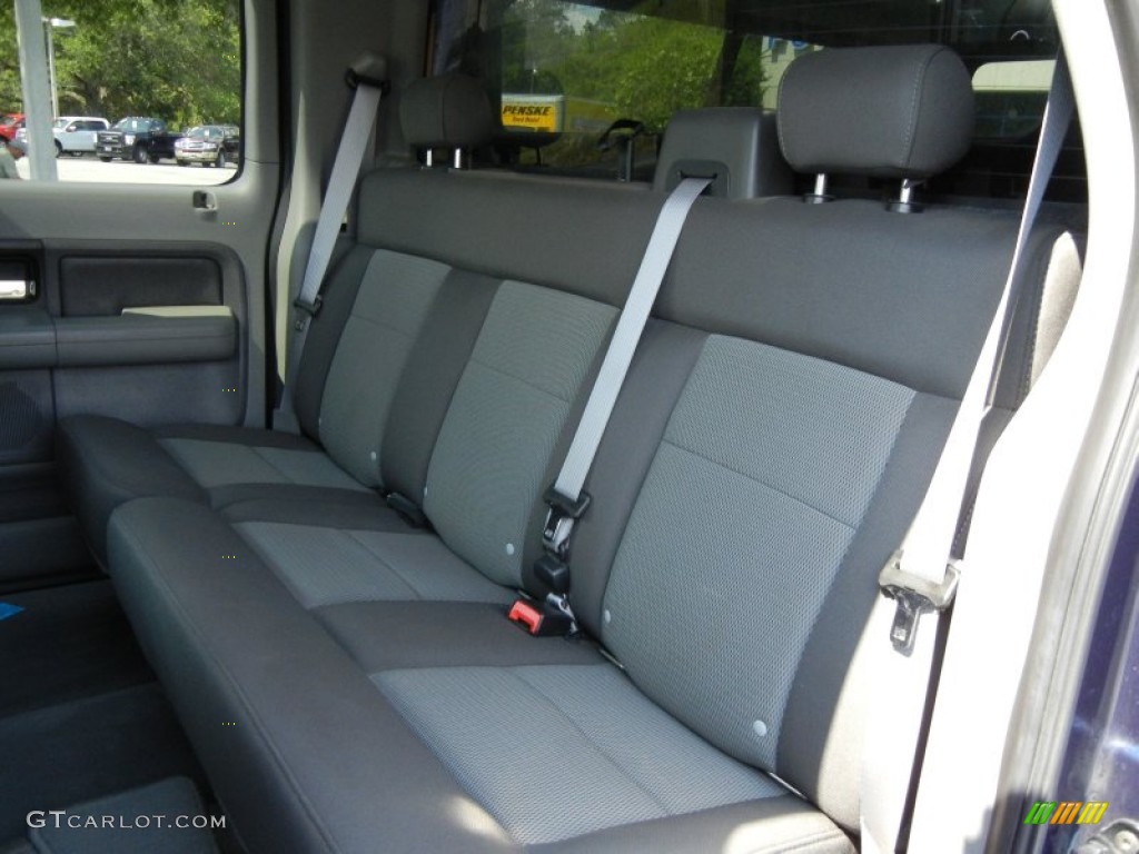 2004 F150 XLT SuperCrew - True Blue Metallic / Medium/Dark Flint photo #16