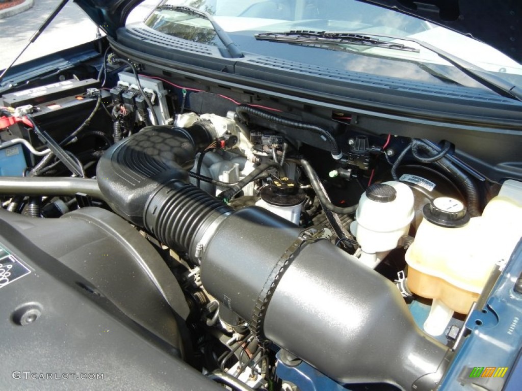 2004 F150 XLT SuperCrew - True Blue Metallic / Medium/Dark Flint photo #27