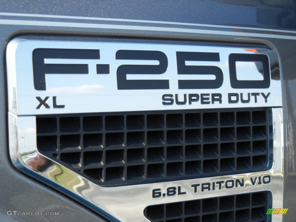 2010 Ford F250 Super Duty XL SuperCab 4x4 Marks and Logos Photo #65494027