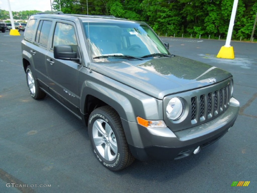 Mineral Gray Metallic 2012 Jeep Patriot Sport 4x4 Exterior Photo #65494063
