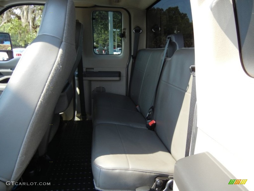 2010 Ford F250 Super Duty XL SuperCab 4x4 Rear Seat Photo #65494066