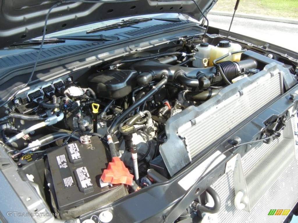 2010 Ford F250 Super Duty XL SuperCab 4x4 6.8 Liter SOHC 30-Valve VVT Triton V10 Engine Photo #65494159