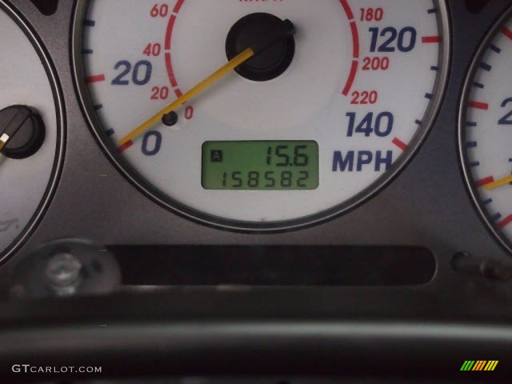 2003 Impreza WRX Sedan - Platinum Silver Metallic / Grey/Blue photo #20