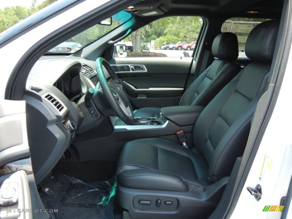 Charcoal Black Interior 2013 Ford Explorer Limited Photo #65494633