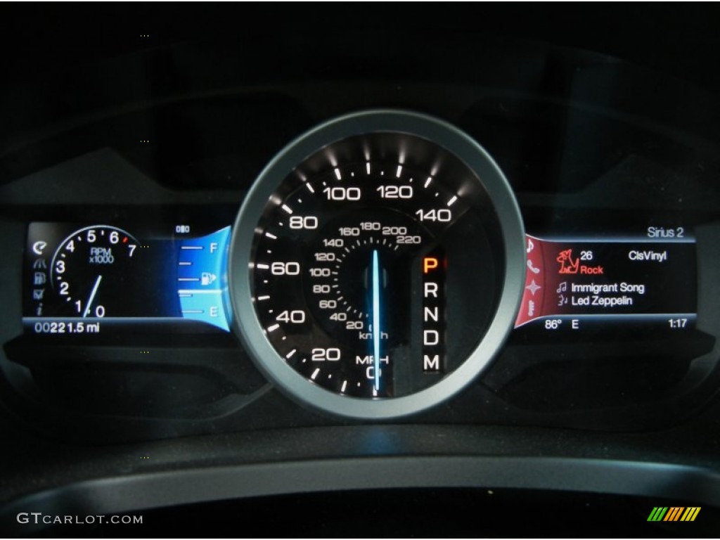 2013 Ford Explorer Limited Gauges Photo #65494648