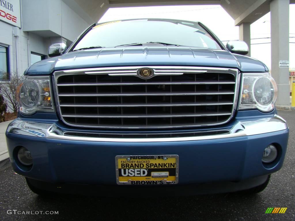 2008 Aspen Limited 4WD - Marine Blue Pearl / Dark Slate Gray/Light Slate Gray photo #3