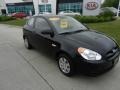 2009 Ebony Black Hyundai Accent GS 3 Door  photo #1