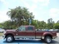 2012 Autumn Red Ford F350 Super Duty Lariat Crew Cab 4x4 Dually  photo #2
