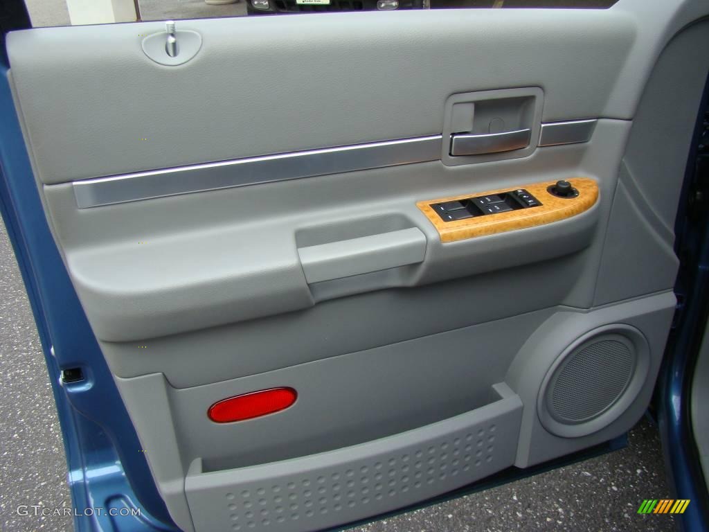 2008 Aspen Limited 4WD - Marine Blue Pearl / Dark Slate Gray/Light Slate Gray photo #7
