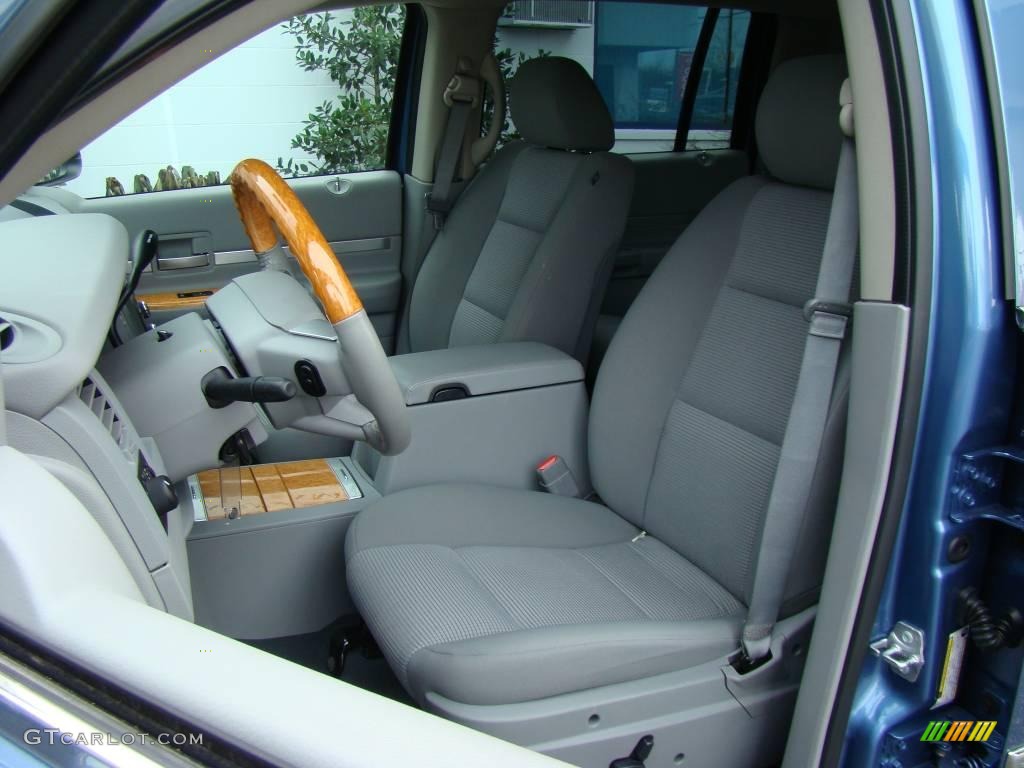 2008 Aspen Limited 4WD - Marine Blue Pearl / Dark Slate Gray/Light Slate Gray photo #8