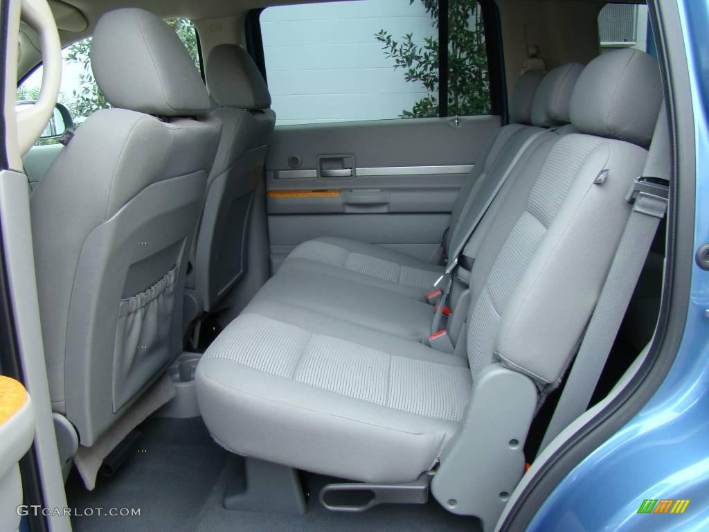 2008 Aspen Limited 4WD - Marine Blue Pearl / Dark Slate Gray/Light Slate Gray photo #12