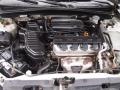 1.7 Liter SOHC 16-Valve 4 Cylinder 2002 Honda Civic LX Coupe Engine