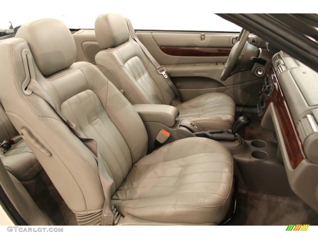Sandstone Interior 2002 Chrysler Sebring LXi Convertible Photo #65496220