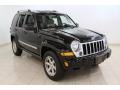 Black Clearcoat 2007 Jeep Liberty Limited 4x4