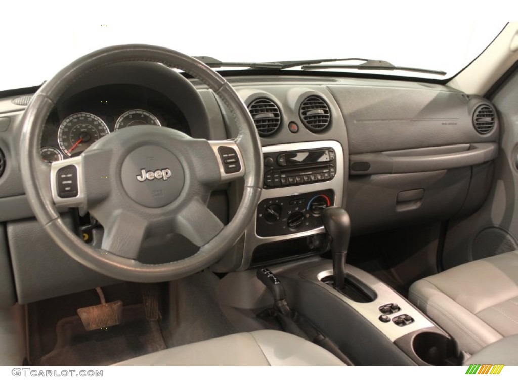 2007 Jeep Liberty Limited 4x4 Medium Slate Gray Dashboard Photo #65496338