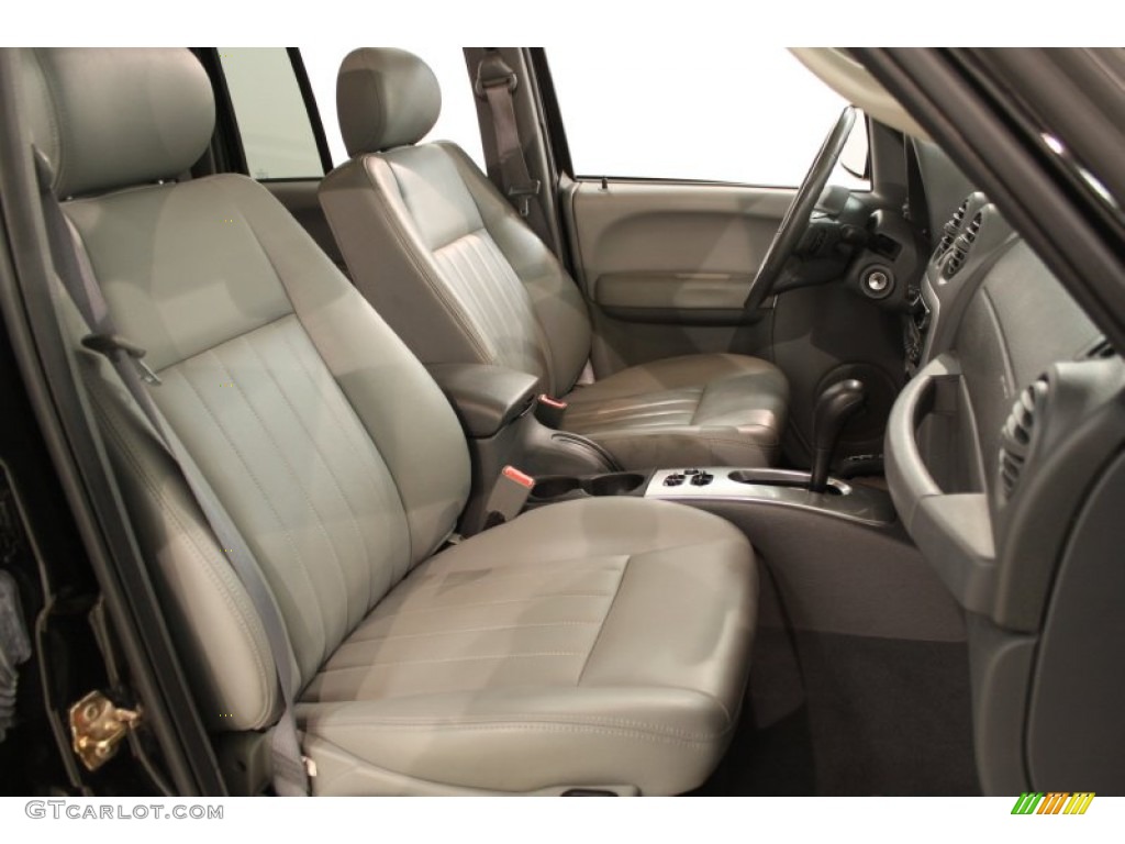 2007 Liberty Limited 4x4 - Black Clearcoat / Medium Slate Gray photo #15