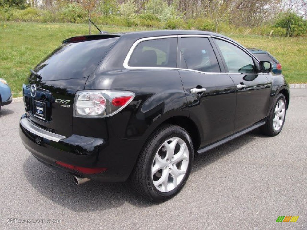 Brilliant Black 2011 Mazda CX-7 s Grand Touring AWD Exterior Photo #65496560
