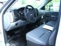 2012 Summit White Chevrolet Silverado 3500HD WT Regular Cab Stake Truck  photo #3