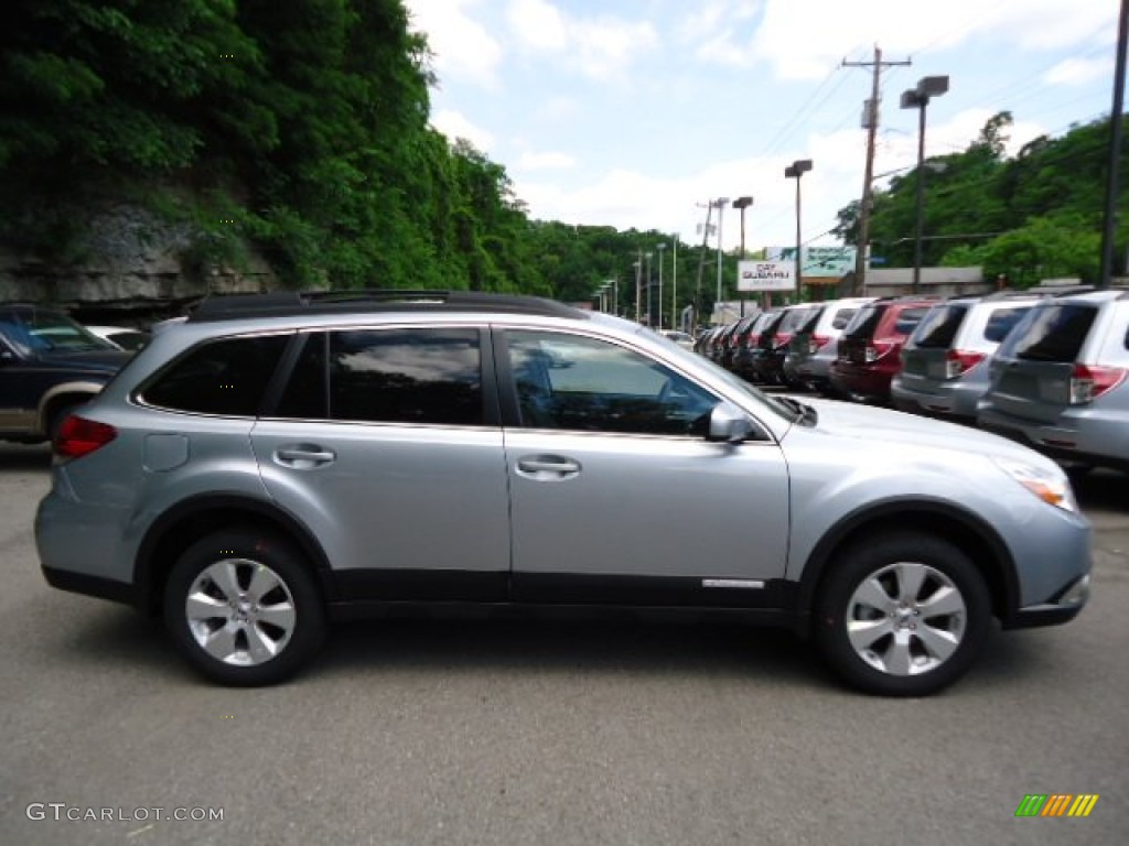 2012 Outback 2.5i Limited - Ice Silver Metallic / Off Black photo #4