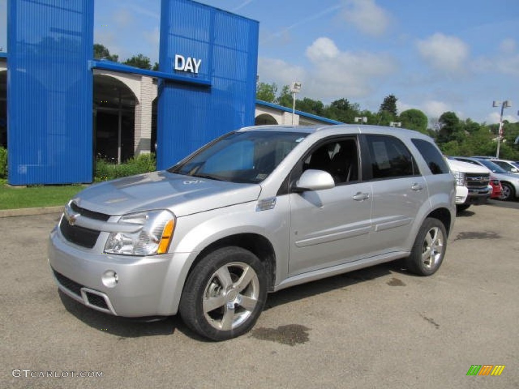 2009 Equinox Sport AWD - Silver Ice Metallic / Ebony photo #1