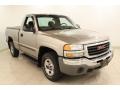 Pewter Metallic 2003 GMC Sierra 1500 Regular Cab 4x4