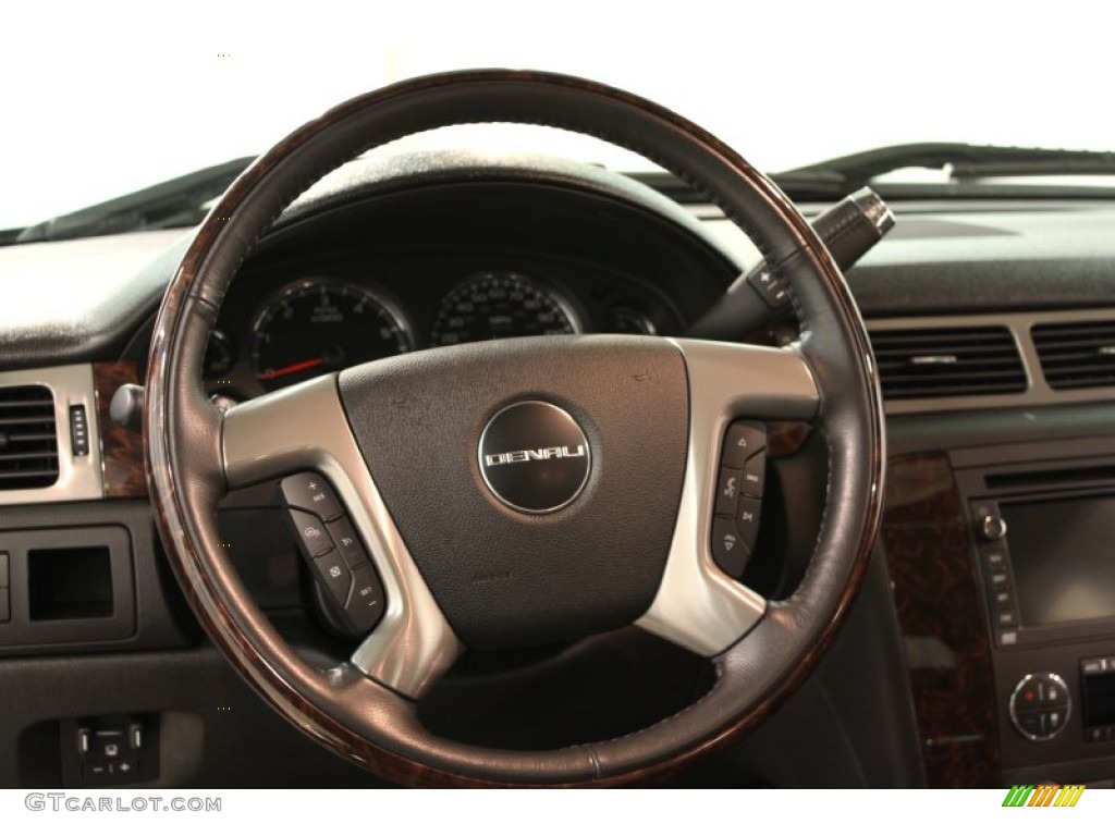 2010 GMC Sierra 1500 Denali Crew Cab AWD Steering Wheel Photos