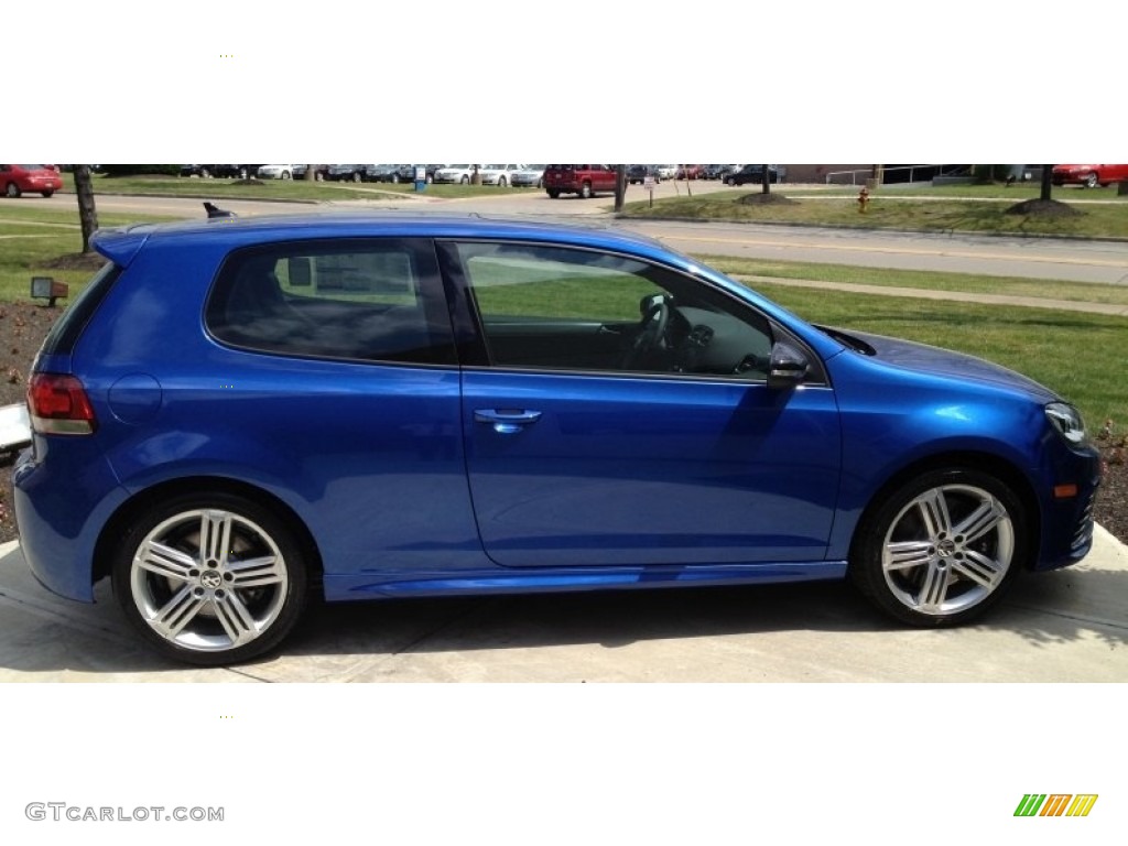 Rising Blue Metallic 2012 Volkswagen Golf R 2 Door 4Motion Exterior Photo #65499461