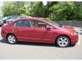 Tango Red Pearl 2007 Honda Civic EX Sedan Exterior