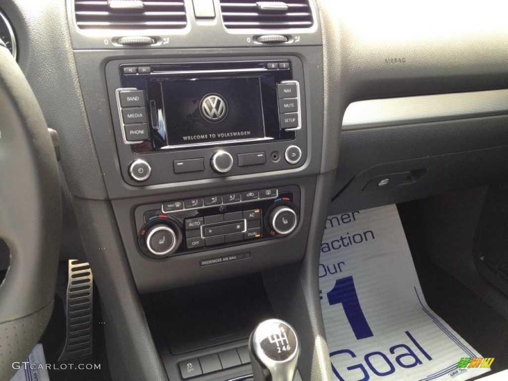 2012 Golf R 2 Door 4Motion - Carbon Steel Grey Metallic / R Titan Black Leather photo #9