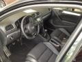 2012 Volkswagen Golf R R Titan Black Leather Interior Prime Interior Photo