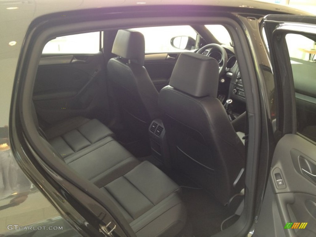2012 Golf R 4 Door 4Motion - Carbon Steel Grey Metallic / R Titan Black Leather photo #10