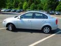 Platinum Silver 2010 Hyundai Accent GLS 4 Door Exterior