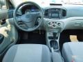 2010 Hyundai Accent Gray Interior Dashboard Photo