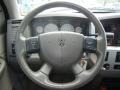 2009 Dodge Ram 2500 Khaki Interior Steering Wheel Photo