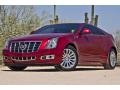 2012 Crystal Red Tintcoat Cadillac CTS Coupe  photo #1