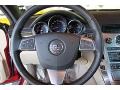 Cashmere/Cocoa Steering Wheel Photo for 2012 Cadillac CTS #65501789