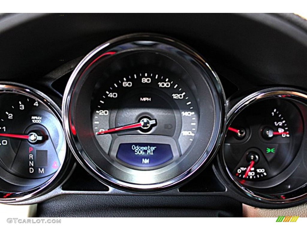 2012 Cadillac CTS Coupe Gauges Photo #65501798