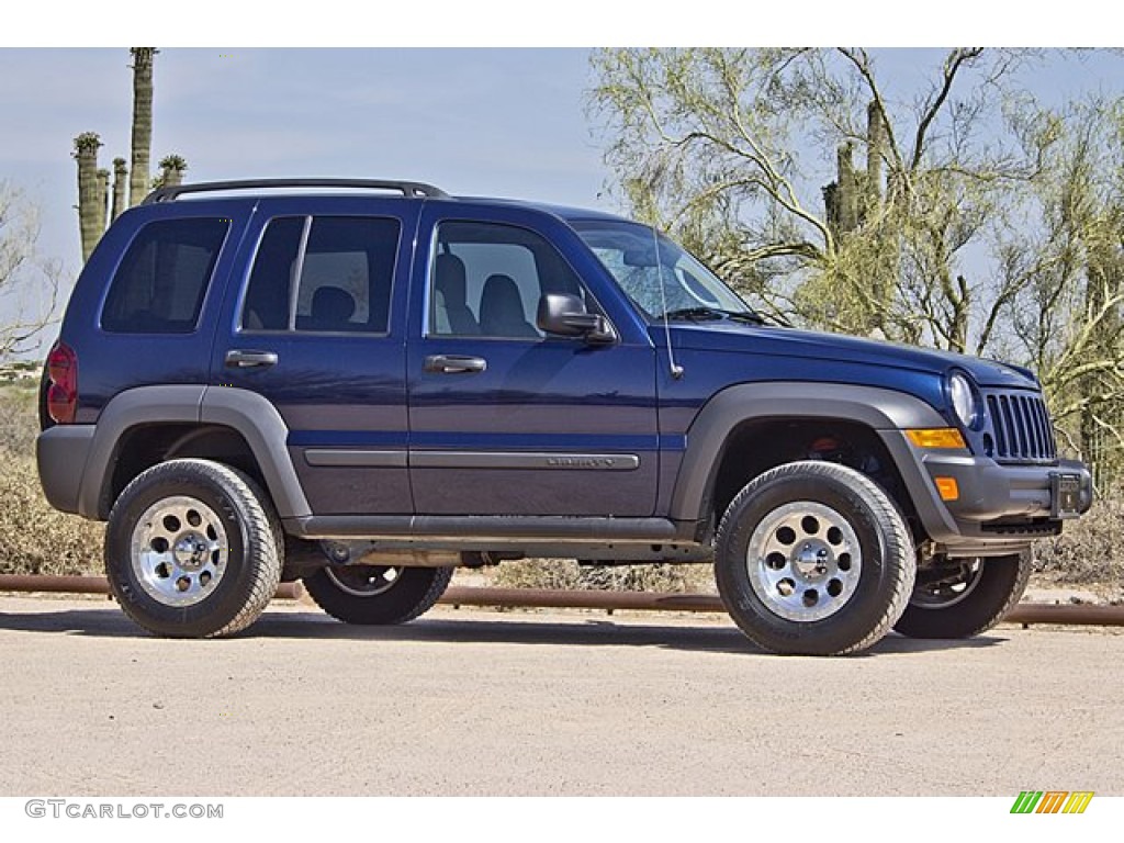 2007 Jeep Liberty Sport 4x4 Custom Wheels Photo #65502290