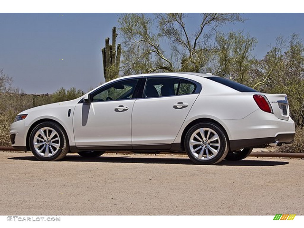 2011 MKS EcoBoost AWD - White Platinum Metallic Tri-Coat / Charcoal Black photo #13