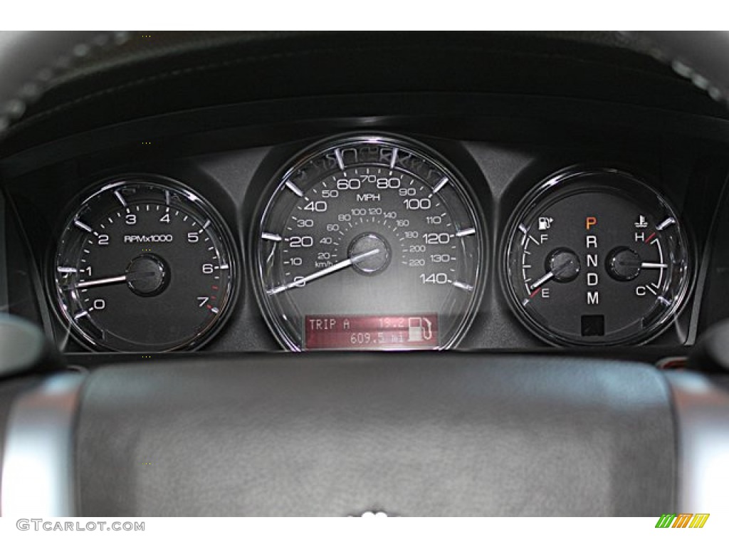 2011 Lincoln MKS EcoBoost AWD Gauges Photo #65502488