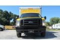 2008 Yellow Ford E Series Cutaway E350 Commercial Moving Truck  photo #2