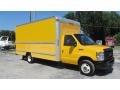 2008 Yellow Ford E Series Cutaway E350 Commercial Moving Truck  photo #3