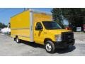 2008 Yellow Ford E Series Cutaway E350 Commercial Moving Truck  photo #5