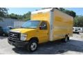 2008 Yellow Ford E Series Cutaway E350 Commercial Moving Truck  photo #6